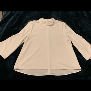 Halogen Tops - Halogen White Blouse - Worn only once! Halogen Tops - Halogen White Blouse - Worn only once!